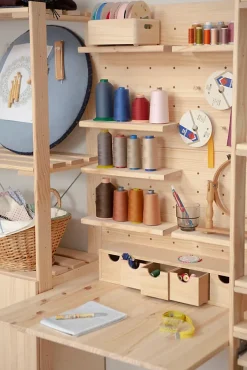 Astigarraga Kit Line Panneau liaison 2 étagères NOVA- Tablette Bois Et Mélaminé
