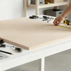 Panneau Bois, Osb, Mdf<Panneau médium (MDF) - 244 x 122 cm, ép.15 mm (vendu au panneau)