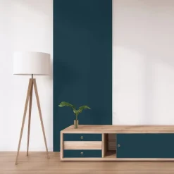 Panneau mélaminé Ninna prédécoupé bleu abysse 280X80X2.2cm- Panneau Décoratif En Bois|Panneau Bois, Osb, Mdf
