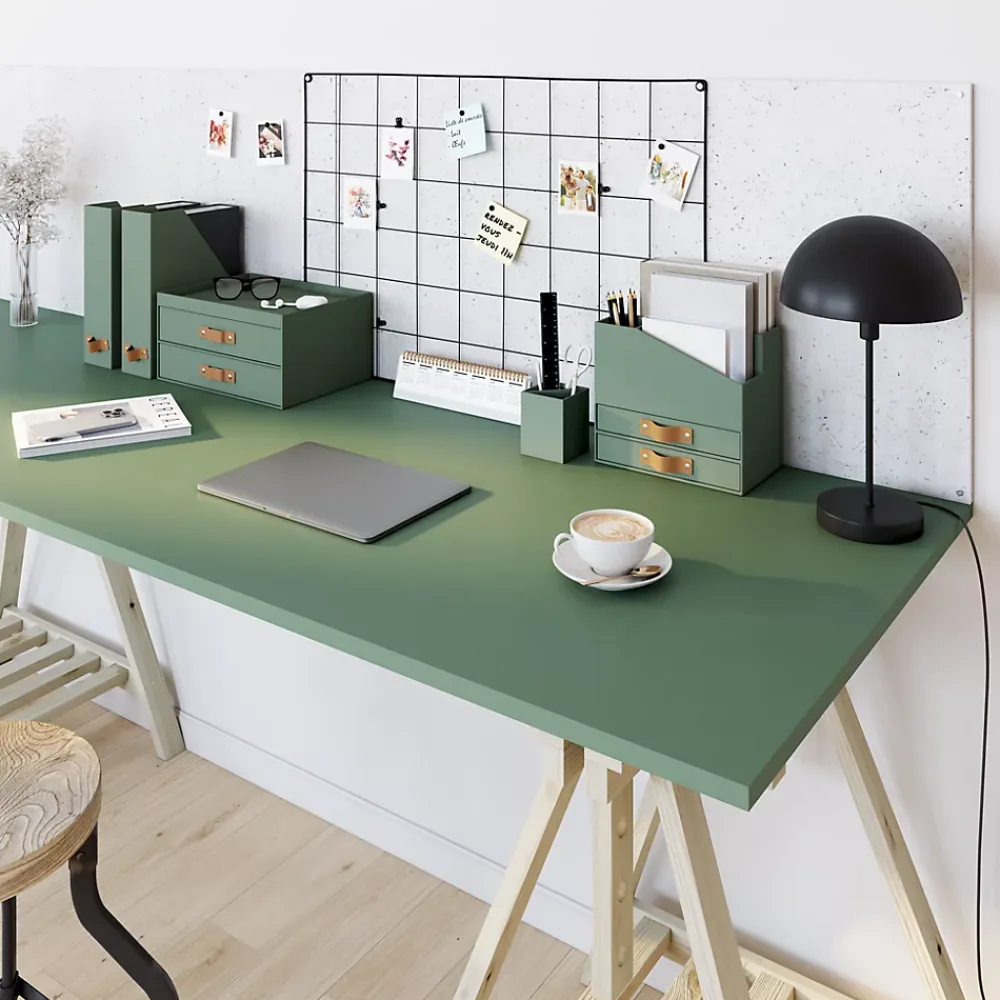 Panneau mélaminé Ninna prédécoupé vert olive 280X80X2.2cm- Panneau Décoratif En Bois|Panneau Bois, Osb, Mdf