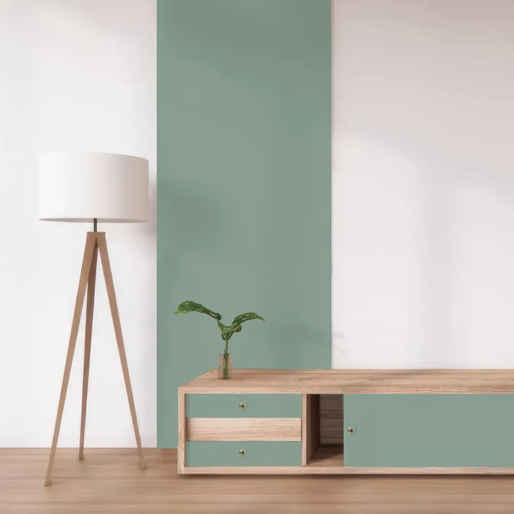 Panneau Décoratif En Bois|Panneau Bois, Osb, Mdf<Panneau mélaminé Ninna prédécoupé vert olive 280X60X2.2cm