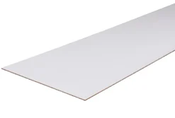 Panneau Bois, Osb, Mdf<Panneau mélaminé sans bord Blanc - 250 x 125 cm, ép.8 mm (vendu au panneau)