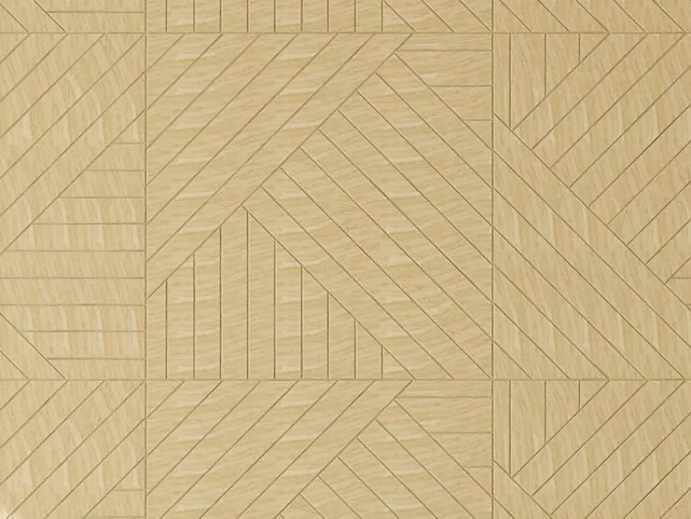 Vente-unique Panneau mural - Finition bois naturel clair - Pack de 1 m² - Lot de 4 pièces - VELTON- Lambris Mural