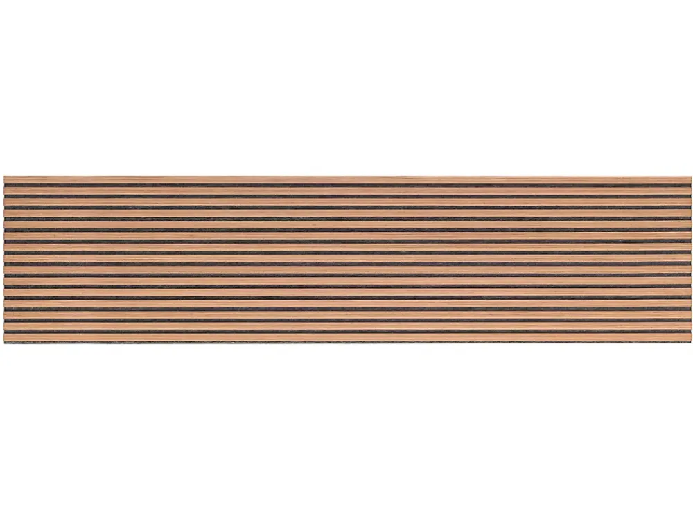 Quiet Wall Panneau Tasseau Bois<Panneau Mural Acoustique en Bois - 240x60,5x2,2 cm - Cerisier Naturel - A Lattes - Panneau Tasseau de Bois Naturel