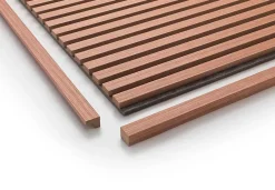 Quiet Wall Panneau Tasseau Bois<Panneau Mural Acoustique en Bois - 240x60,5x2,2 cm - Cerisier Naturel - A Lattes - Panneau Tasseau de Bois Naturel