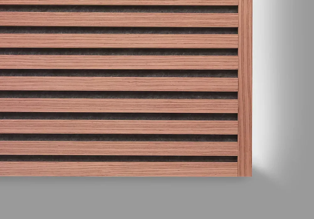 Quiet Wall Panneau Tasseau Bois<Panneau Mural Acoustique en Bois - 240x60,5x2,2 cm - Cerisier Naturel - A Lattes - Panneau Tasseau de Bois Naturel