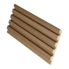 Vente-unique Panneau mural 3D - Pack de 3,71 m² - Coloris bois naturel - Lot de 8 pièces - TATIANA- Panneau Mural Décoratif