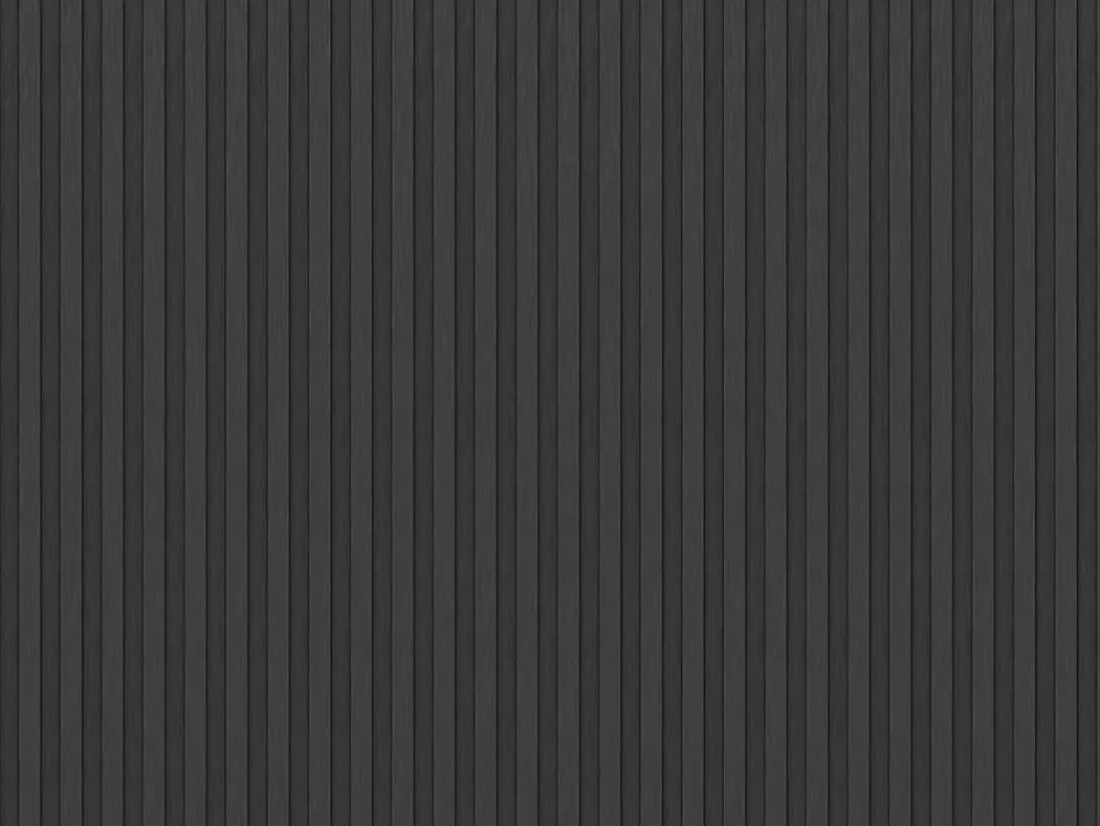 Vente-unique Panneau Mural Décoratif<Panneau mural 3D - Pack de 2.83 m² - Coloris noir effet bois - Lot de 8 pièces - FLINT