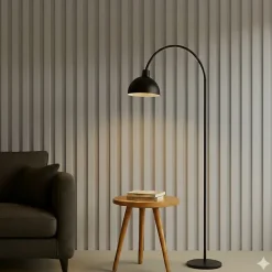 Hardwarexchange Panneau mural 3D MIDDLE WAVY 2760X750X12 mm gris mat 5 lattes- Panneau Tasseau Bois