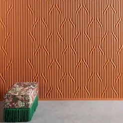 Orac Decor Panneau Mural Décoratif<Panneau mural 3D motifs fluides - - L200xp1.6xH25cm - W213