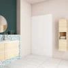 AICA Sanitaire Panneau Mural De Salle De Bains<Panneau mural de douche blanc 120x210cm,Panneaux muraux salle de bain habillage mural aluminium