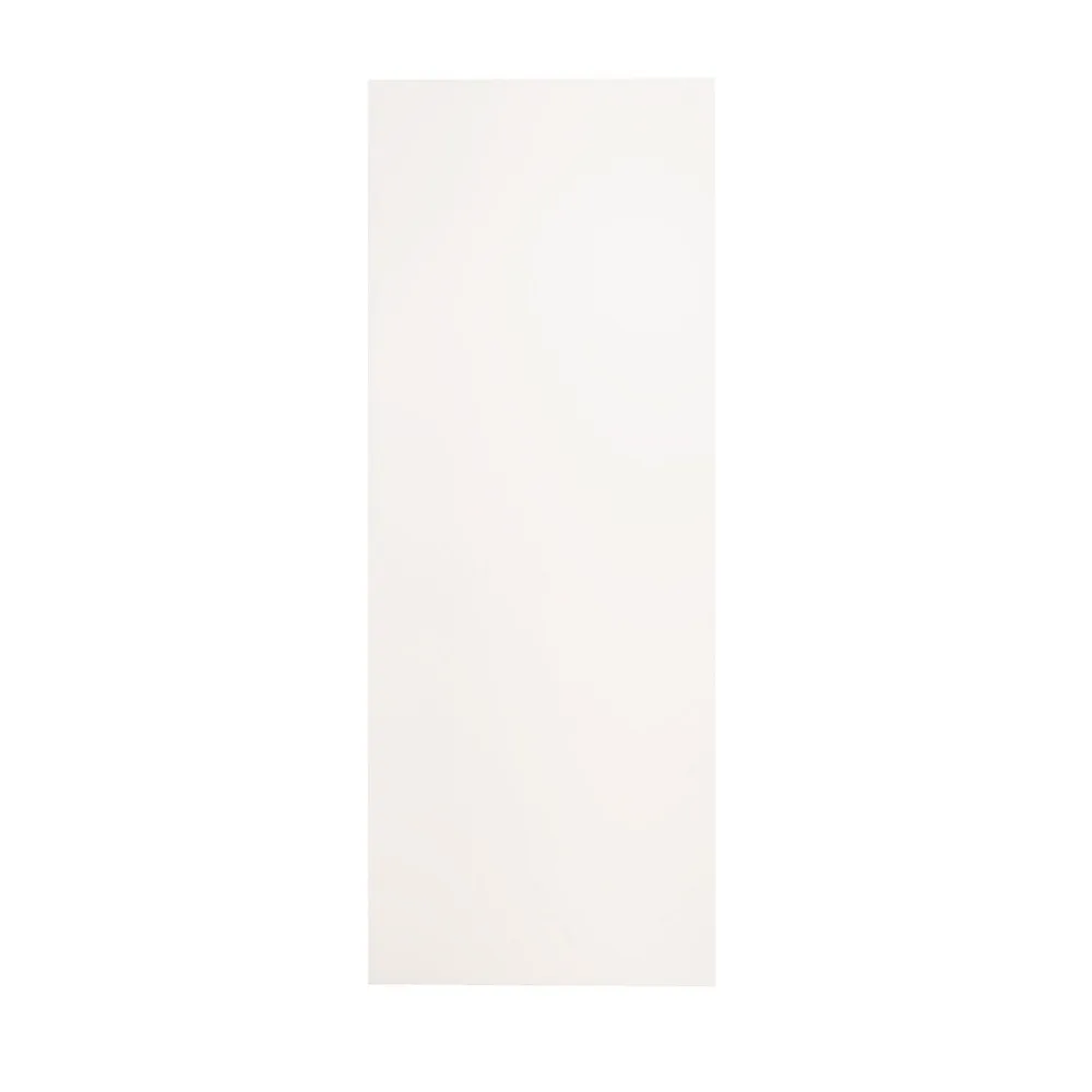 AICA Sanitaire Panneau mural de douche Blanc 80 x 210 cm mural aluminium - Étanche, durable et facile à nettoyer- Panneau Mural De Salle De Bains