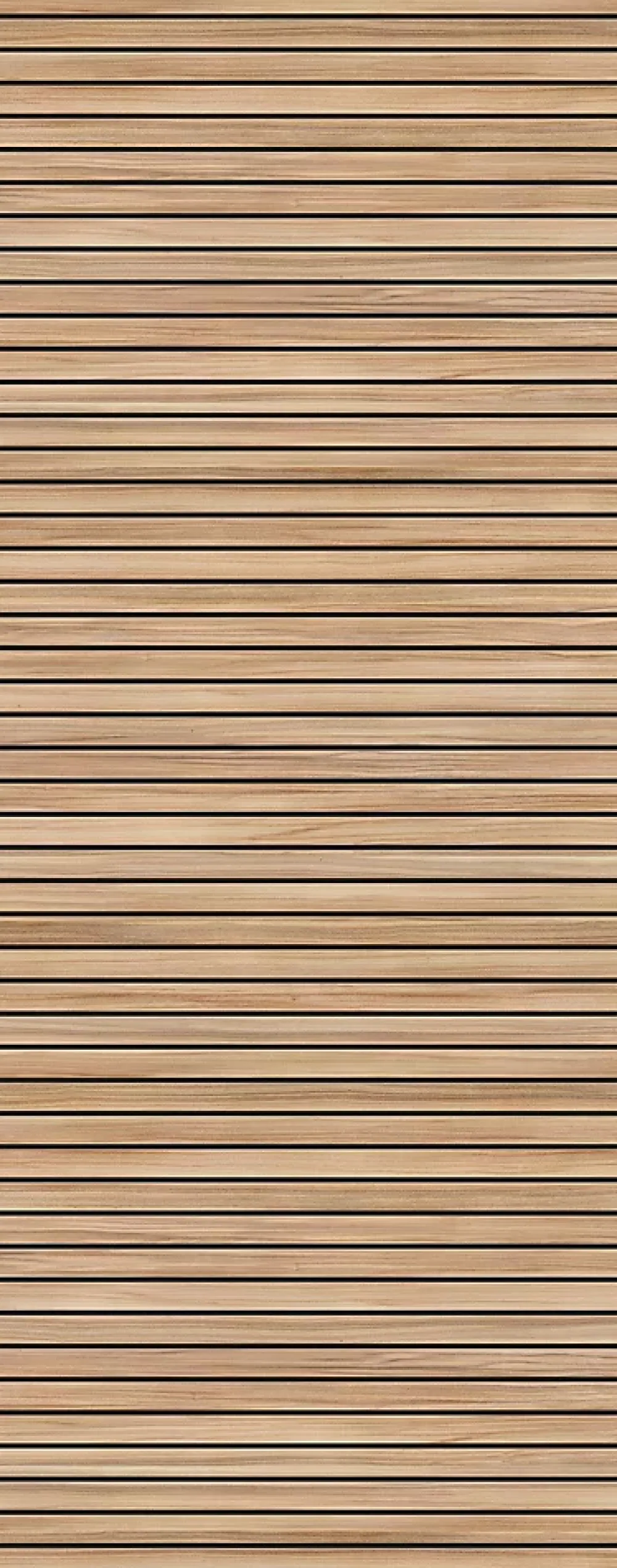 Schulte Tasseau Décoratif<Panneau mural de salle de bains l.100 x H.255 cm, effet tasseaux bois chêne horizontal, Décodesign Japandi vendu par 2