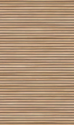 Schulte Tasseau Décoratif<Panneau mural de salle de bains l.150 x H.255 cm, effet tasseaux bois chêne horizontal, DécoDesign Japandi