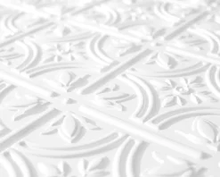 Innovera Decor Panneau Mural Décoratif<Panneau mural PVC 3D Empire blanc 47 x 61,7 cm