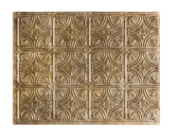 Innovera Decor Panneau mural PVC 3D Empire bronze 47 x 61,7 cm- Panneau Mural Décoratif