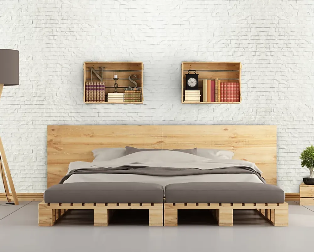 Innovera Decor Panneau Mural Décoratif<Panneau mural PVC 3D Ledge blanc 61 x 61 cm