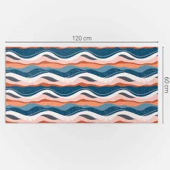 Wallfluent Panneau Mural PVC 120x60 cm Motif Géométrique En Losange 1 pièce- Lambris Mural