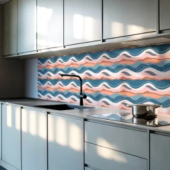 Wallfluent Lambris Mural<Panneau Mural PVC 100x50 cm Motif Géométrique En Losange 1 pièce