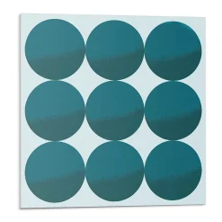 Wallfluent Lambris Mural<Panneau Mural PVC 50x50 cm Disposition De Cercles Dans Une Grille 4 pièces