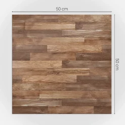 Wallfluent Lambris Mural<Panneau Mural PVC 50x50 cm Motif De Plancher 4 pièces