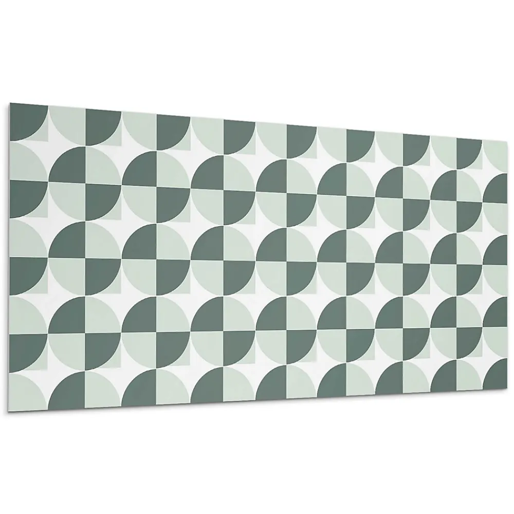 Wallfluent Panneau Mural PVC 120x60 cm Mosaïque Rectangulaire 1 pièce- Lambris Mural