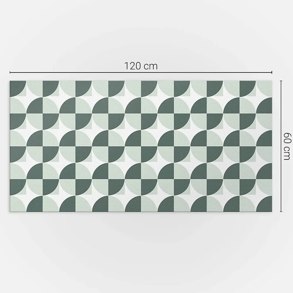Wallfluent Panneau Mural PVC 120x60 cm Mosaïque Rectangulaire 1 pièce- Lambris Mural
