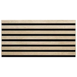 Decoon Panneau mural tasseaux 60 x 30 x 1 cm - 0,18m2- Panneau Tasseau Bois