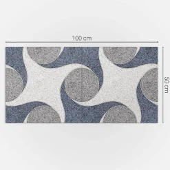 Wallfluent Lambris Mural<Panneau Mural TV 100x50 cm Motifs Élégants 1 pièce