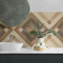 Wallfluent Lambris Mural<Panneau Mural TV 120x60 cm Motif De Panneau En Bois 1 pièce