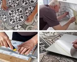 Wallfluent Lambris Mural<Panneau Mural TV 120x60 cm Motif De Panneau En Bois 1 pièce