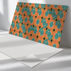 Wallfluent Lambris Mural<Panneau Mural 120x60 cm Triangles Géométriques Dans L'agencement 1 pièce