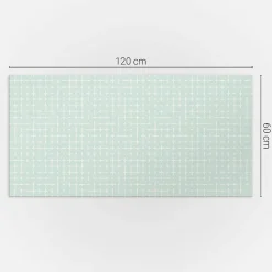 Wallfluent Panneau Mural 120x60 cm Motifs En Mosaïque Géométrique 1 pièce- Lambris Mural