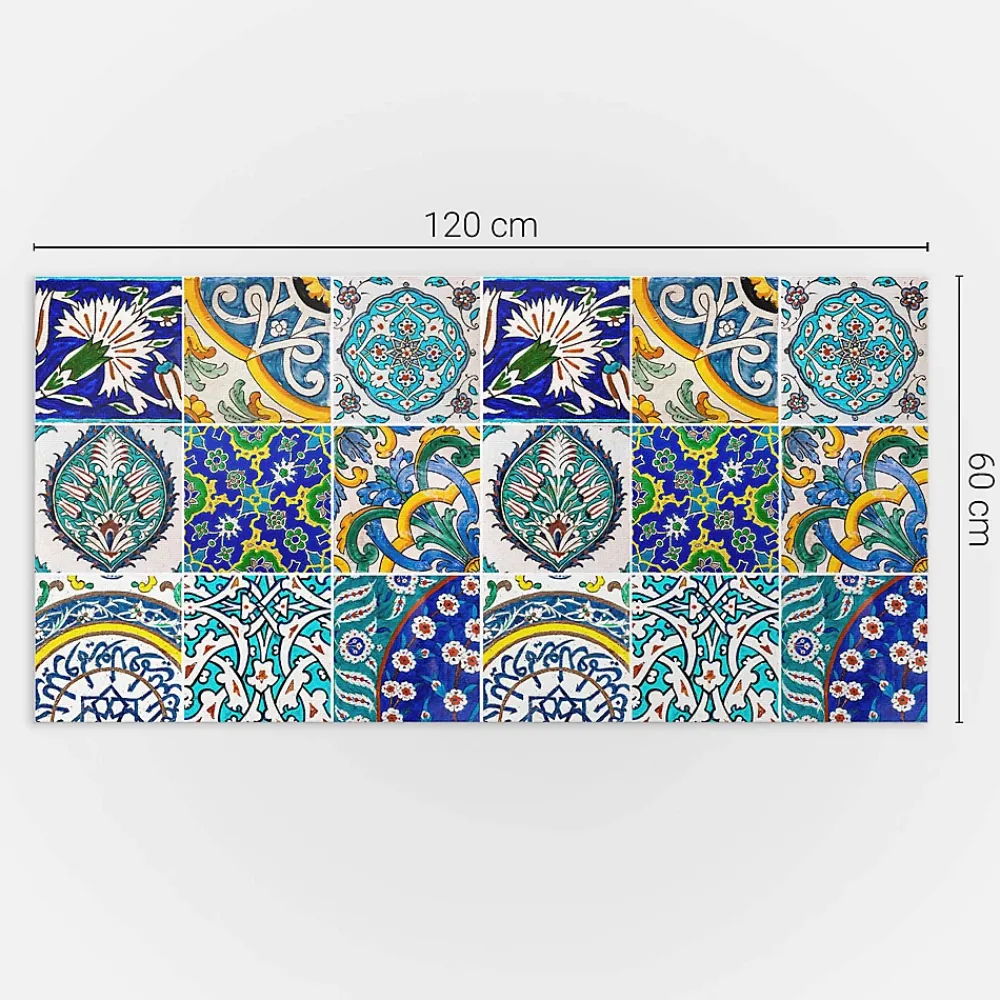 Wallfluent Lambris Mural<Panneau Mural 120x60 cm Mosaïque De Pierre Veinée 1 pièce