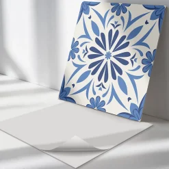 Wallfluent Lambris Mural<Panneau Mural 50x50 cm Motif Floral En Arrière-Plan 4 pièces