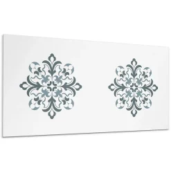 Wallfluent Lambris Mural<Panneau Mural 120x60 cm Motif Floral Orné 1 pièce