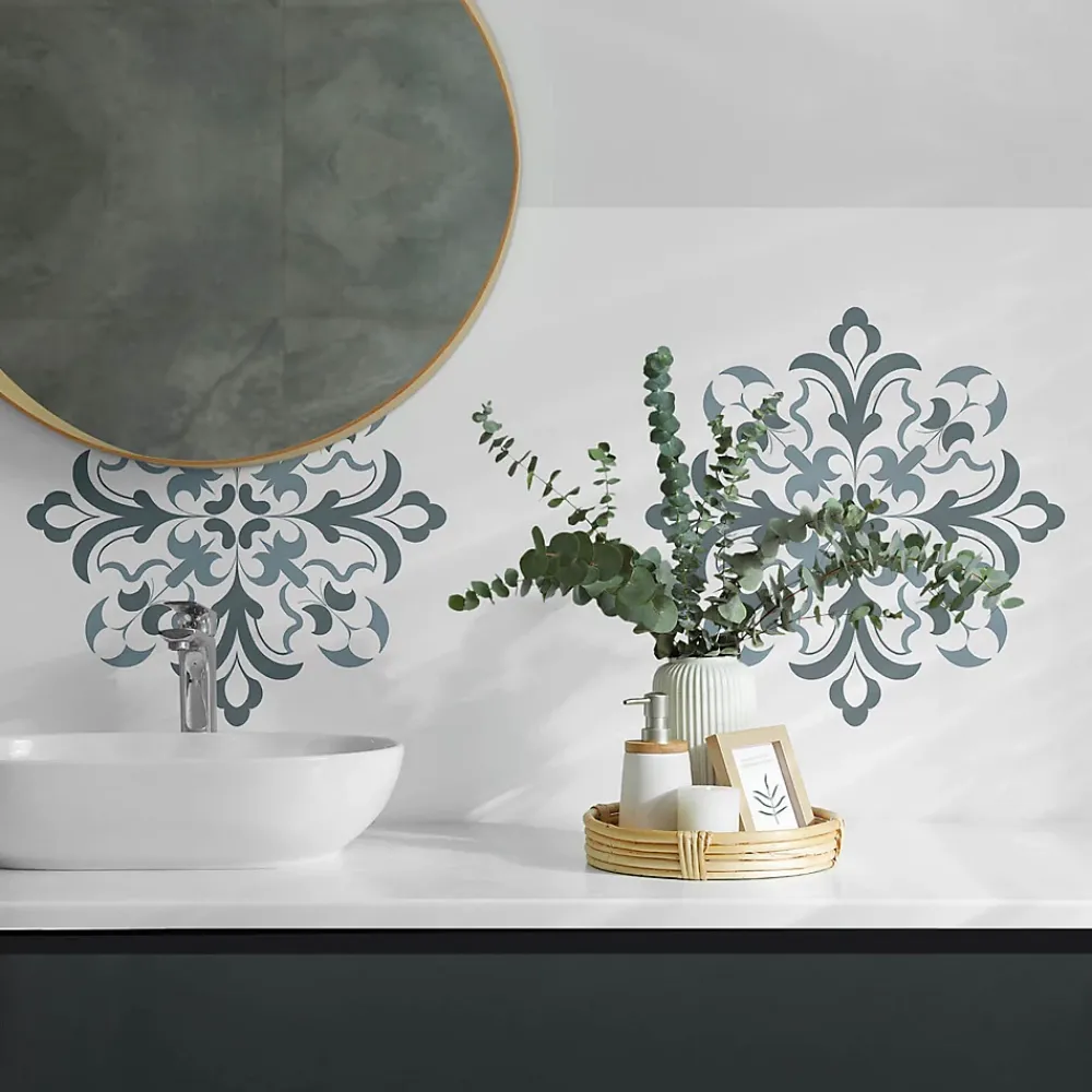 Wallfluent Lambris Mural<Panneau Mural 120x60 cm Motif Floral Orné 1 pièce
