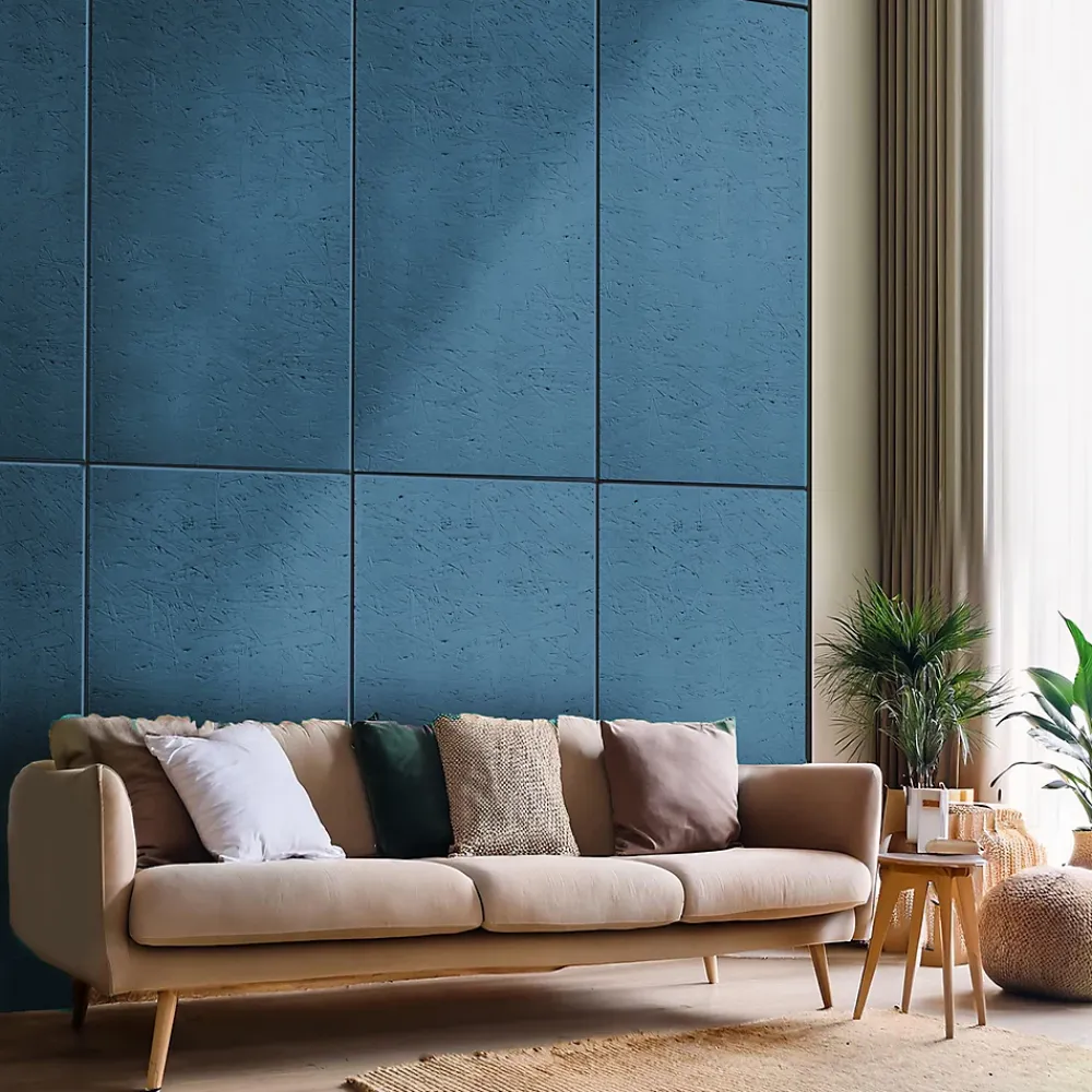 Foge Panneau Ninna OSB-3 bleu 122 x 60 x 1,5 cm- Panneau Décoratif En Bois|Panneau Bois, Osb, Mdf