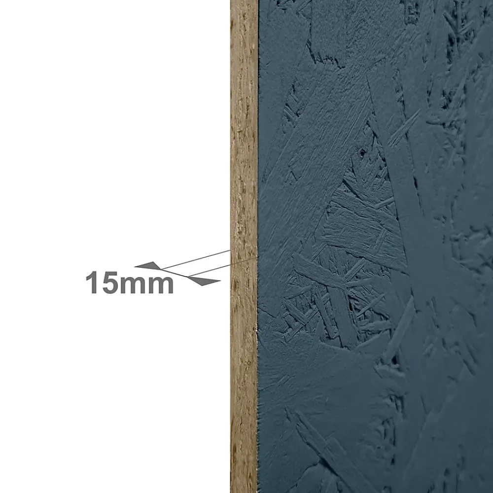 Foge Panneau Ninna OSB-3 bleu 122 x 60 x 1,5 cm- Panneau Décoratif En Bois|Panneau Bois, Osb, Mdf