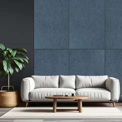 Foge Panneau Ninna OSB-3 bleu 122 x 60 x 1,5 cm- Panneau Décoratif En Bois|Panneau Bois, Osb, Mdf