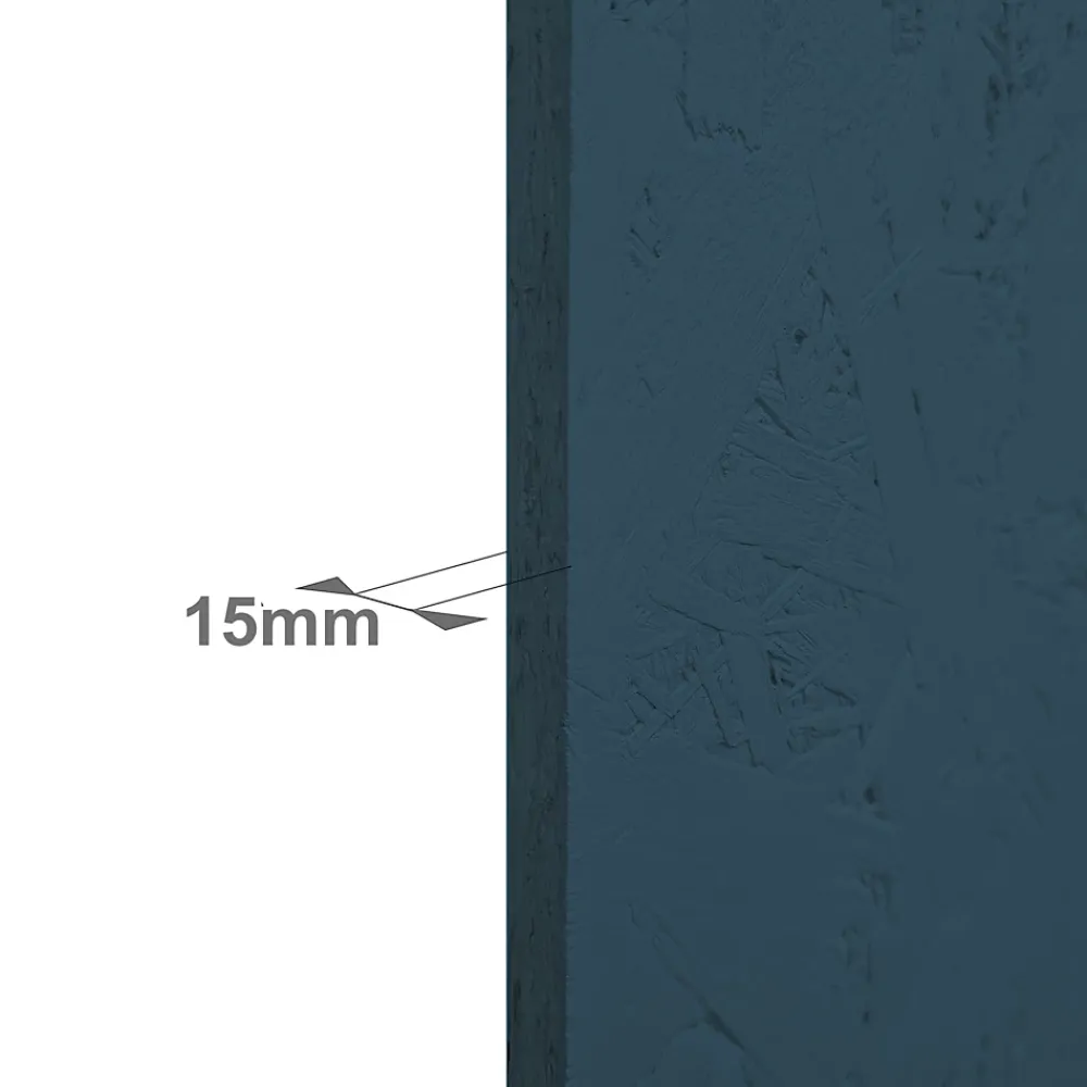 Foge Panneau Ninna OSB-3 bleu 122 x 60 x 1,5 cm- Panneau Décoratif En Bois|Panneau Bois, Osb, Mdf