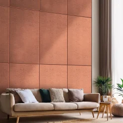 Foge Panneau Décoratif En Bois|Panneau Bois, Osb, Mdf<Panneau Ninna OSB-3 terracotta122 x 60 x 1,5 cm