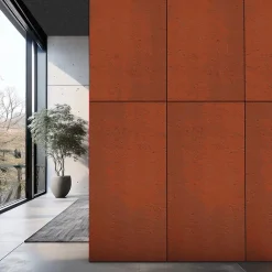 Foge Panneau Décoratif En Bois|Panneau Bois, Osb, Mdf<Panneau Ninna OSB-3 terracotta122 x 60 x 1,5 cm