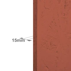 Foge Panneau Décoratif En Bois|Panneau Bois, Osb, Mdf<Panneau Ninna OSB-3 terracotta122 x 60 x 1,5 cm