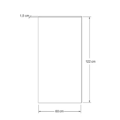 Foge Panneau Décoratif En Bois|Panneau Bois, Osb, Mdf<Panneau Ninna OSB-3 terracotta122 x 60 x 1,5 cm