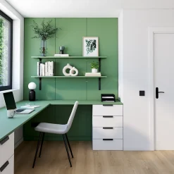Foge Panneau Décoratif En Bois|Panneau Bois, Osb, Mdf<Panneau Ninna OSB-3 vert olive 122 x 60 x 1,5 cm