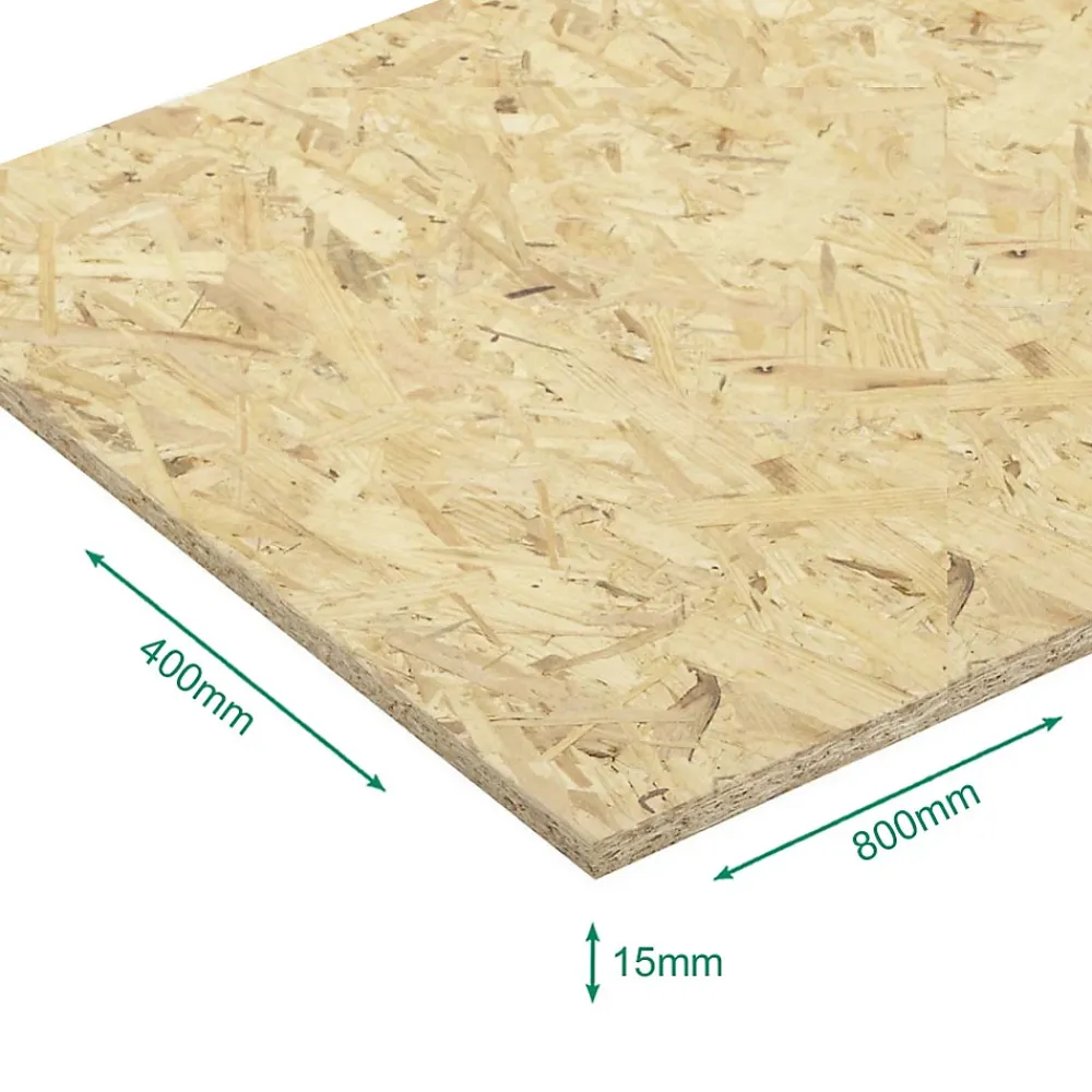 Forestea Panneau OSB"3" 800 x 400 x 15 mm- Panneau Bois, Osb, Mdf