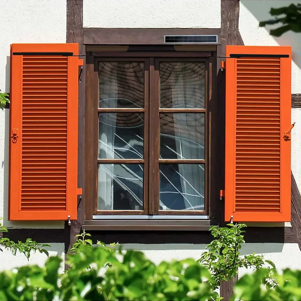 Bubendorff Panneau photovoltaïque noir pour volet battant solaire- Volet Battant