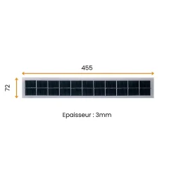 Bubendorff Panneau photovoltaïque noir pour volet battant solaire- Volet Battant