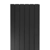 Radex Panneau tasseau décoratif Maya en MDF noir 275X90CM ép.14mm- Panneau Tasseau Bois